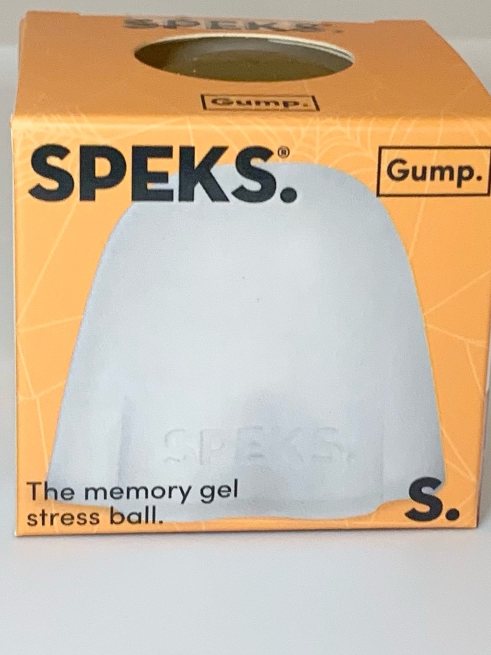 Speks Gump Ghost Squishy Toy NEW Halloween Squish